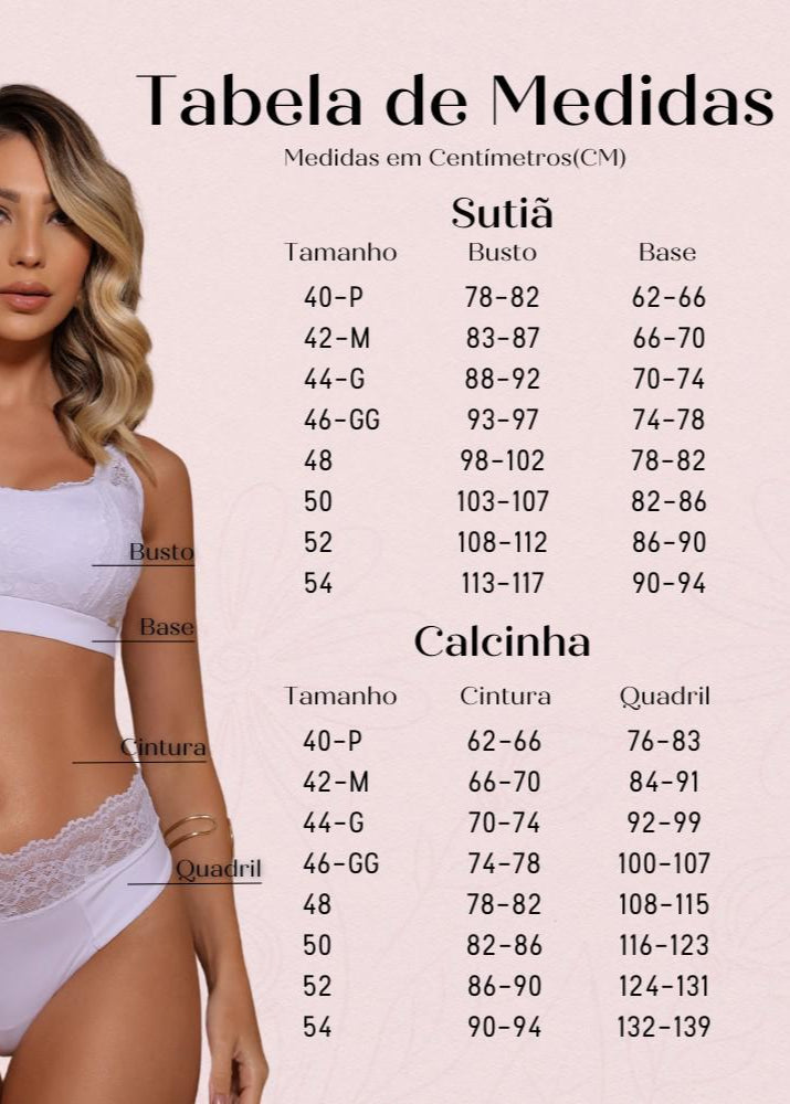 CONJUNTO JASMINE | Com Bojo