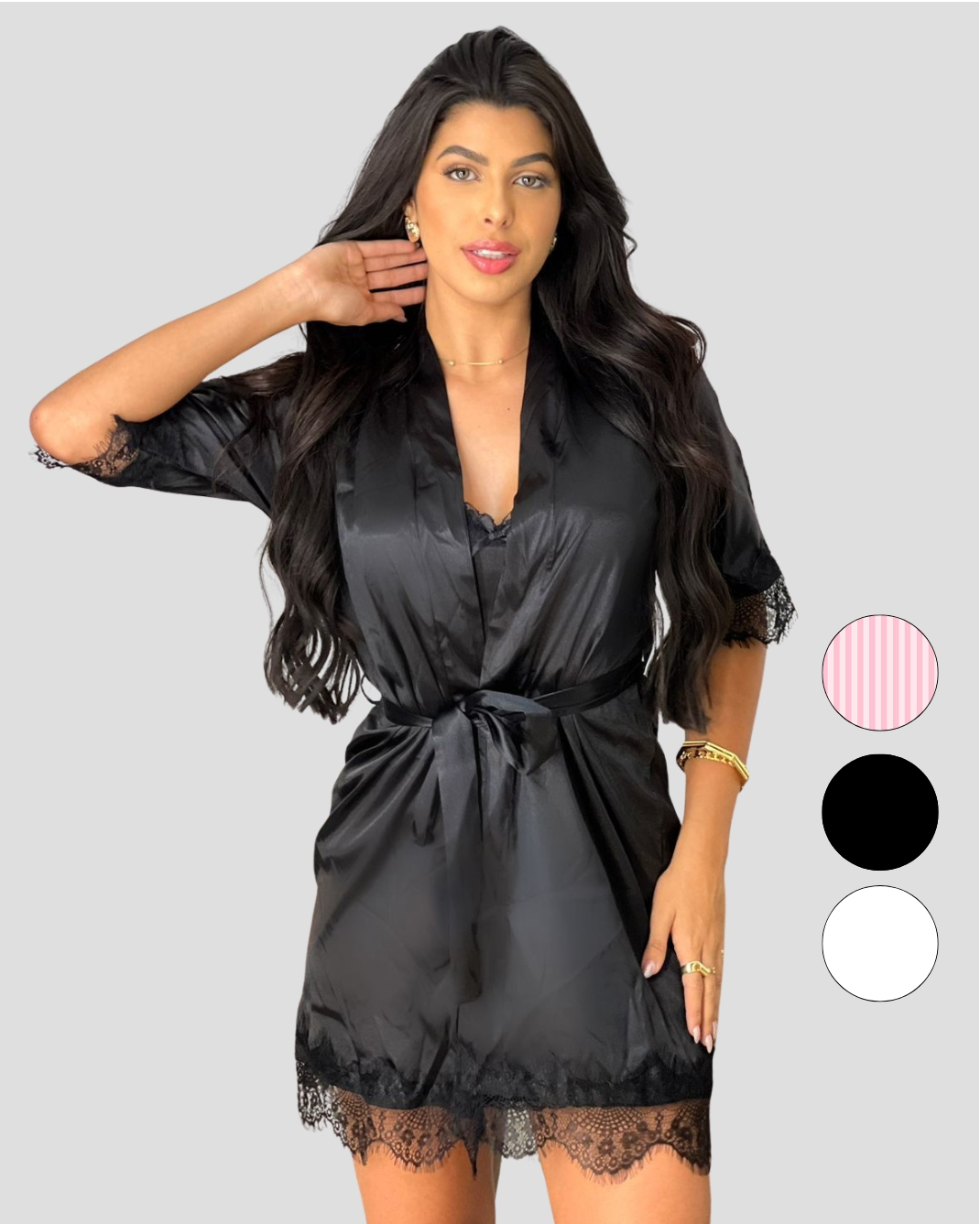 Robe Cetim