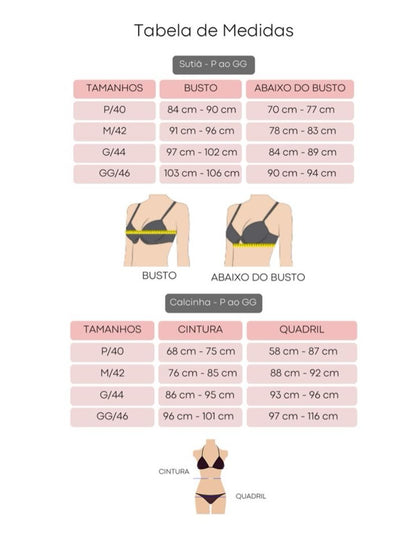 Espartilho Mistério Azul | Sem bojo